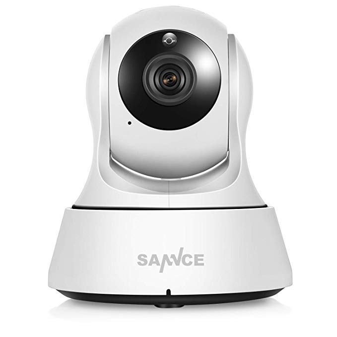 SANNCE 1080P Smart WiFi Camera-Indoor Wireless IP Baby/Pet Monitor with Pan/Tilt,Two Way Audio Night Vision Motion Alarm, Life Monitoring