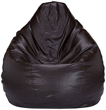 Solimo XXL Bean Bag Cover Without Beans (Brown)