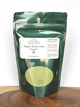 Barley Grass Powder Pure Organic 1 LB or 16 OZ (Hordeum Vulgare) with Free Shipping