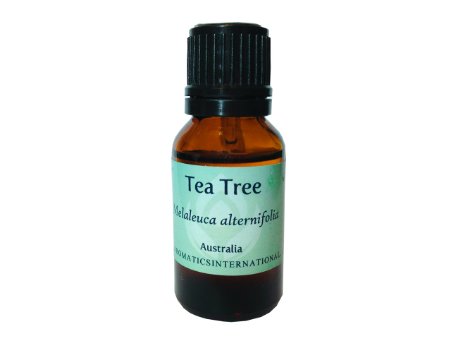 Aromatics International Tea Tree Certified Organic Essential Oil 15ml - Therapeutic Grade - The Worlds Highest Quality Essential Oils Compare to Doterra Young Living