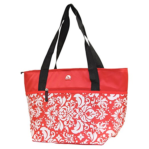 Igloo Insulated Shopper Cooler Tote Bag - Red