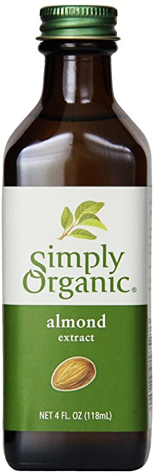 Simply Organic Almond Extract, Certified Organic, 4-Ounce Container