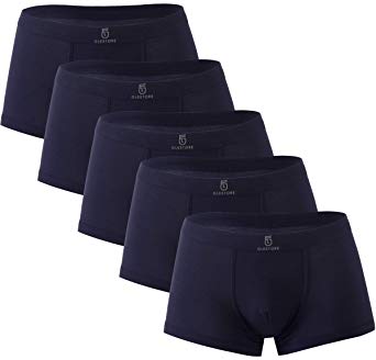 Pinkpum Men's Underwear 5-Pack Comfortable Breathable Model Boxers Briefs MT0911