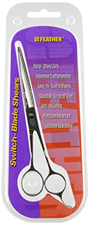 Feather No.75 Switch-Blade Shear, 7.5 Inch