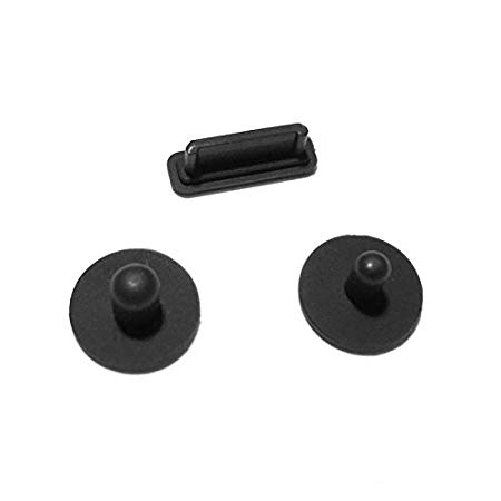 Magic Mini Dust Plugs for Sony ZX300 ZX300A NW-WM1A / NW-WM1Z (Black)