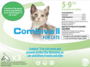 Combiva II for Cats 5-9 lbs, by Combiva