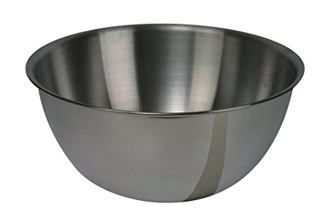 Dexam Stainless Steel mixing bowl, 5.0 Litre