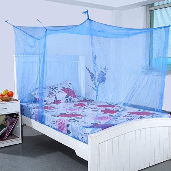 Lily Deluxe Double Bed Mosquito Net (Multi Colour)