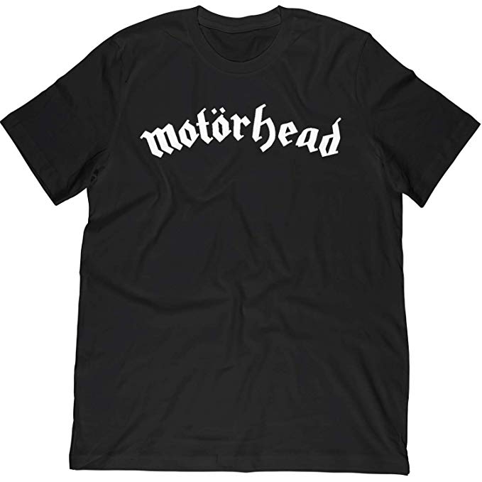 Motorhead English Heavy Metal Band Logo T-Shirt Rock Metal T Shirt