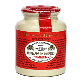 Pommery Fireman's Moutarde des Pompiers, 250 ml
