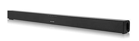 Sharp HT-SB140(MT) 150W 2.0 Slim Wall Mountable Soundbar with Bluetooth, HDMI ARC/CEC & Remote Control - Black