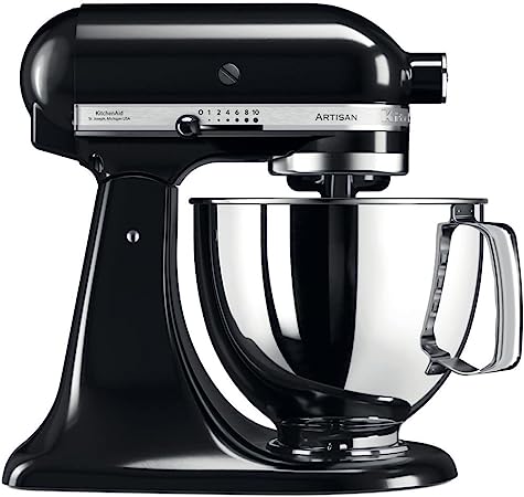 KitchenAid 4.8 Litre ARTISAN STAND MIXER 5KSM125 (Onyx Black)