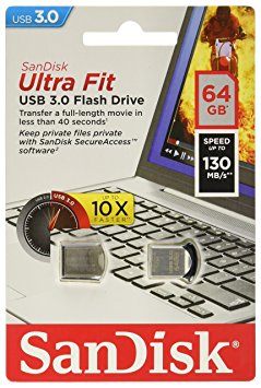 Sandisk Ultra Fit USB Flash Drive (SDCZ43-064G-A46)