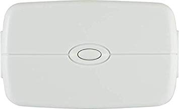 JASCO Z-Wave Wireless Smart Lighting Control Lamp Module, Dimmer, Plug-In, White, Energy Monitoring, Compatible with Alexa (Hub Required), 45602WB