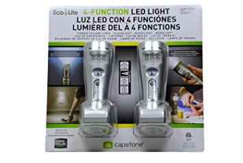 Eco-Lite 4 Function LED Lights 2 Pack (70 Lumens)