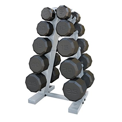 CAP Barbell 150 lb. Eco Dumbbell Set with Rack