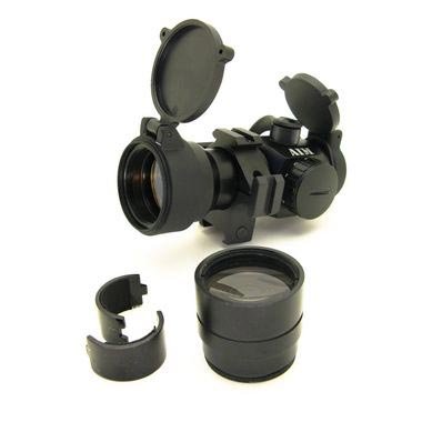 UTAC® Tactical Micro Compact Red Dot Open Reflex Sight With Pistol Rifle Shotgun Integral Weaver-Picatinny Mount Base