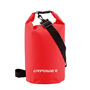 Dry Bag,URPOWER Waterproof Bag for Outdoor Activities - for Boating, Kayaking, Hiking, Rafting, Snowboarding, Camping, Fishing - Dry Compression Sack with Roll Top Closure System and Shoulder Strap