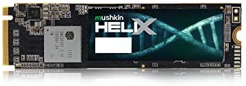 Mushkin Helix-L – 120GB PCIe NVMe 1.3 – M.2 (2280) Internal Solid State Drive (SSD) – Gen3 x4 – 3D TLC - (MKNSSDHL120GB-D8)