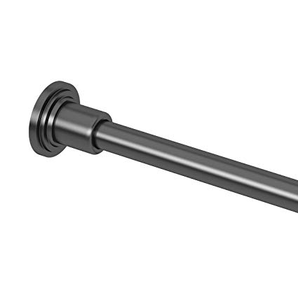 Gatco 819MX Marina Shower Rod Set, Matte Black