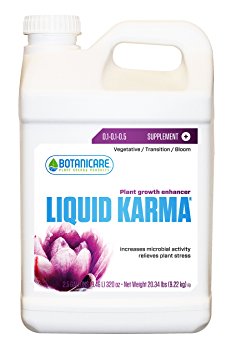 Botanicare Liquid Karma Plant Stimulant, 0.1-0.1-0.5, 2-1/2-Gallon
