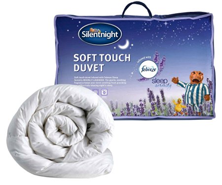 Silentnight Soft Touch 10.5 Tog Duvet, infused with Febreze Sleep Serenity, Single