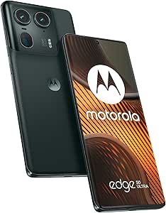 Motorola Moto Edge 50 Ultra(Display 6.67''pOLED 144Hz,Memoria16GB/1TB,Fotocamera 50 50 64MP,4500mAh ricarica Turbo Power 125W,Dual SIM,IP68,NFC,caricatore da 125W,Android 14),Forest Grey