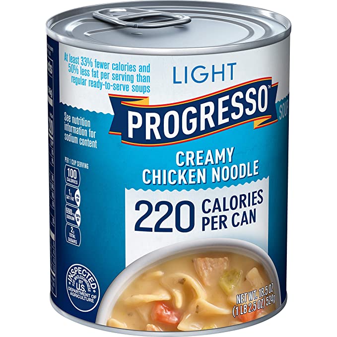 Progresso Light Creamy Chicken Noodle Soup, 18.5 oz