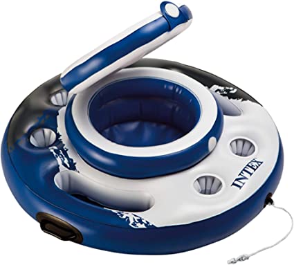 Intex Mega Chill cool box - inflatable swim ring - Ø 89 cm