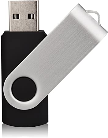 KALSAN 64GB USB Flah Drives USB 2.0 64GB Flash Drive 64GB USB Memory Stick-1 PCS Black