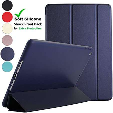 DuraSafe Cases For Apple iPad PRO 10.5 Inch / Air 10.5 Inch Protective Durable Shock Proof Cover with Supportive Dual Angle Stand - Navy Blue