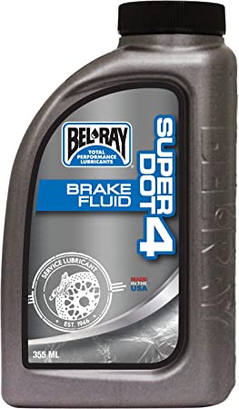 Bel-Ray 840-2701 Super Dot 4 Brake Fluid 355Ml