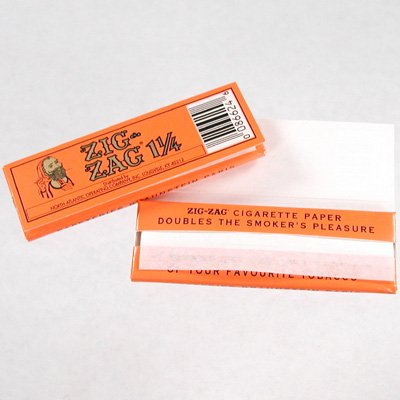 Zig Zag Orange Rolling Papers 1 1/4 - 3 Pack