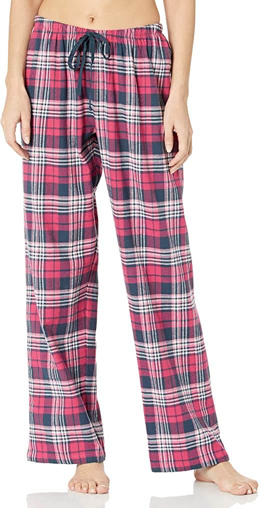 Amazon Brand - Mae Women's Flannel Pant with Drawstring