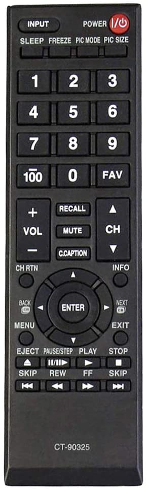 Replacement ct-90325 Remote for Toshiba tv fit for Remote for Toshiba Universal Remote