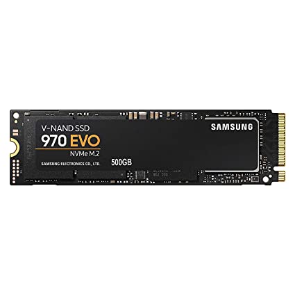 Samsung 970 Evo 500GB NVME M.2 High Speed Solid State Drive with V-Nand