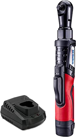 ACDelco ARW1210-2P G12 Series 12V Cordless Li-ion 1/4" 45 ft-lbs. Brushless Ratchet Wrench Tool Kit