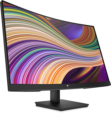 HP V27c G5 FHD Curved Monitor (65P60AA) , black