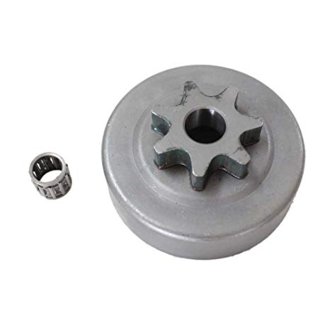 Poweka 325"-7 Clutch Drum Sprocket, Clutch Cover Bearing Fit For Stihl 017 018 021 023 025 Ms170 Ms180 Ms230 Ms250