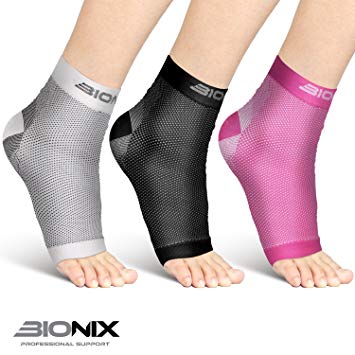 Plantar Fasciitis Foot Socks | Best Compression Sleeve for Ankle Arch & Heel Achilles Tendon Supports Brace | Men and Women Night Splint Pain Relief |