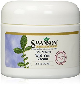 Swanson Wild Yam Cream, 97% Natural 2 fl oz (59 ml) Cream