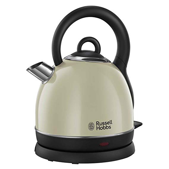 Russell Hobbs 19193 Dome Kettle, 3000 W, 1.8 liters, Cream