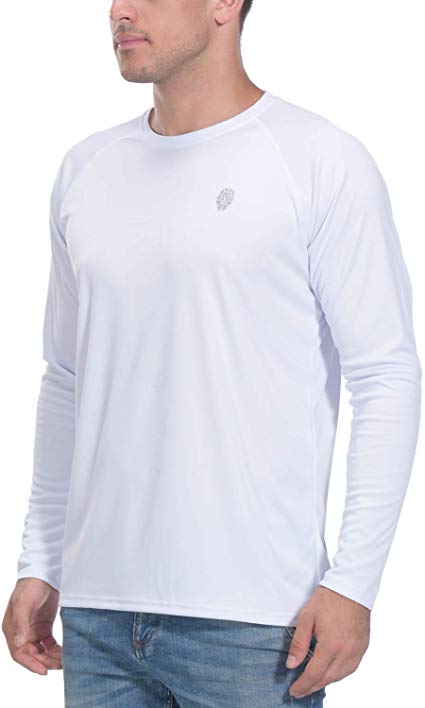 Golf Shirts for Men Long Sleeve - UPF 50  Sun Protection Rash Guard Tops Outdoor