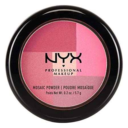 NYX Professional Makeup Mosaic Blush Powder, Paradise, 0.20 Ounce