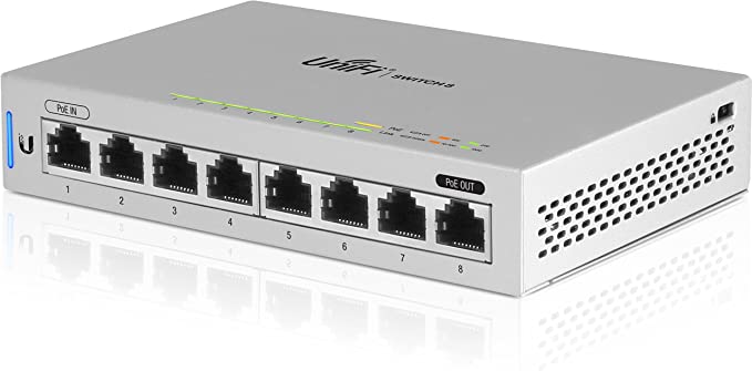Ubiquiti Networks UniFi Switch 8 Managed Network Switch Gigabit Ethernet (10/100/1000) Power Over E