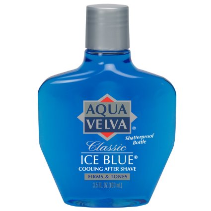 Aqua Velva After Shave, Classic Ice Blue, 3.5 Ounce