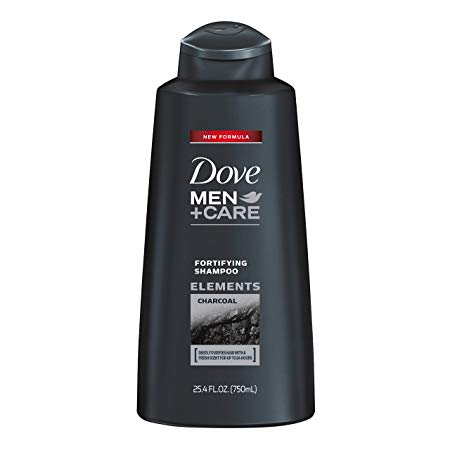 Dove Men Care Shampoo, Charcoal, 25.4 oz