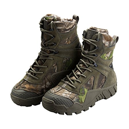 FREE SOLDIER Men’s Boots All Terrain Shoes Winter Tactical Duty Work Boots