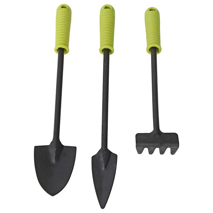 Home-X Garden Tool Set. Set of 3. Precision Sizes for Delicate Tasks