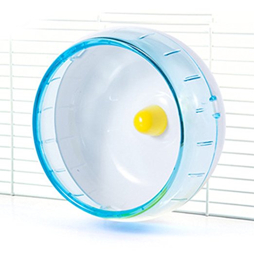 Hamster Spinner Small Animals Mouse Dwarf Hamster Exercise Toy Wheel Running Spinner Diameter 5.5" Cage Accessories